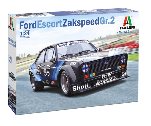 [ ITA-3664 ] Italeri Ford Escort Zakspeed GR.2 1/24