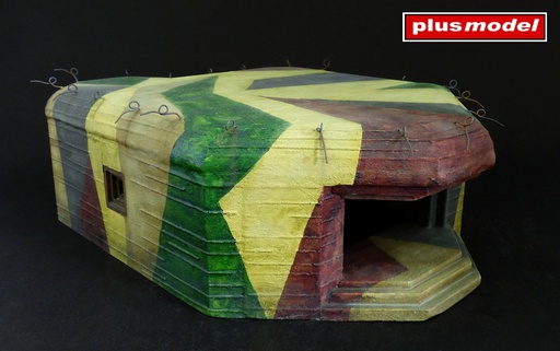 [ PLUSMODEL493 ] German artillery bunker 1/35