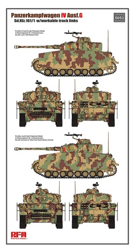 [ RFM5053 ] RFM Panzer IV ausf.G with workable tracklinks