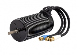 [ TRX-3483 ] Traxxas Motor, 2000Kv 77mm, brushless (with 6.5mm gold-plated connectors & high-efficiency heatsink) trx3483