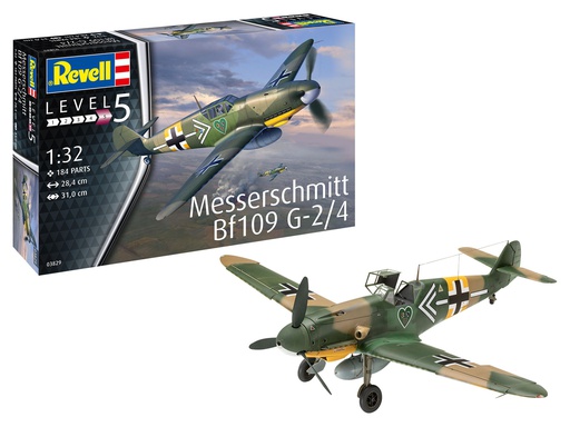 [ RE03829 ] Revell Messerschmitt Bf109 G-2/4 1/32
