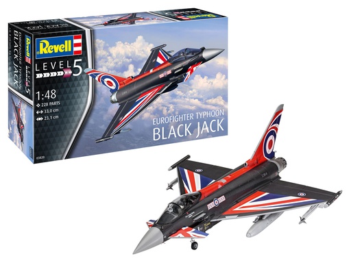 [ RE03820 ] Revell Eurofighter Typhoon Black Jack 1/48