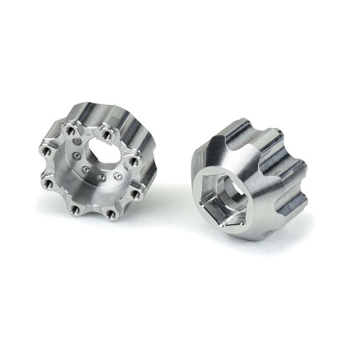[ PR6353-00 ] Proline 1/8 8x32 to 17mm 1/2" Offset Aluminum Hex Adapters