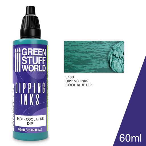[ GSW3488 ] Green stuff world Dipping ink 60 ml - COOL BLUE DIP