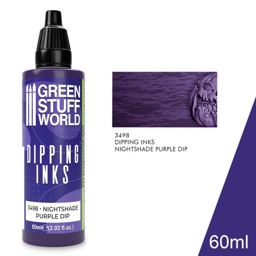 [ GSW3498 ] Green stuff world Dipping ink 60 ml - NIGHTSAHDE PURPLE DIP