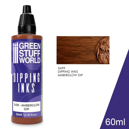 [ GSW3499 ] Green stuff world Dipping ink 60 ml - AMBERGLOW DIP