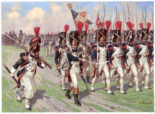 [ ZVE8030 ] Zvezda French Imperial Old Guards 1804-1815 1/72