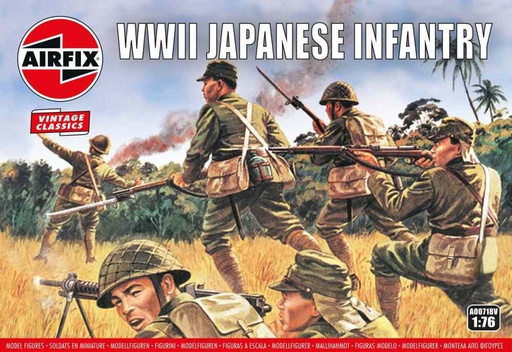 [ AIRA00718 ] Airfix WWII Japanese Infantry 1/76