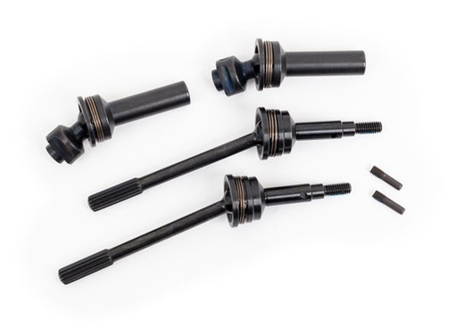[ TRX-9052R ] Traxxas  Driveshafts, rear, extreme heavy duty, steel-spline constant-velocity with 6mm stub axles (complete assembly) (2) (for use with #9080 upgrade kit) TRX9052R