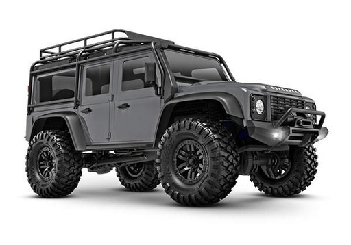 [ TRX-97054-1SLVR ] Traxxas TRX-4M 1/18 Scale and Trail Crawler Land Rover 4WD Electric Truck - Silver - TRX97054-1SLVR