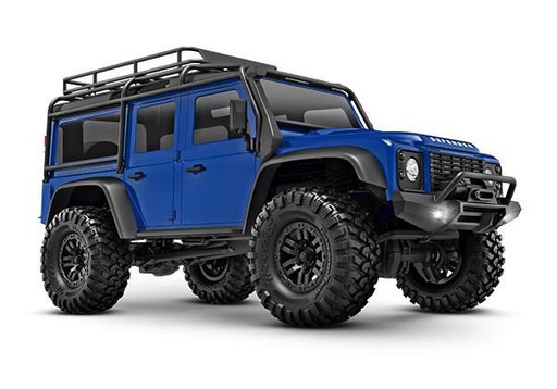 [ TRX-97054-1BLUE ] Traxxas TRX-4M 1/18 Scale and Trail Crawler Land Rover 4WD Electric Truck - BLUE - TRX97054-1BLUE