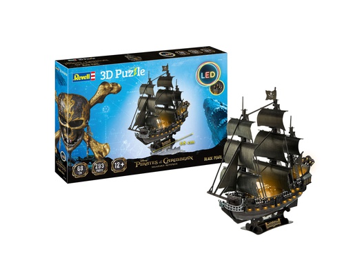 [ RE00155 ] Revel Pirates Of The Caribbean &quot;Black Pearl&quot; 3D Puzzle