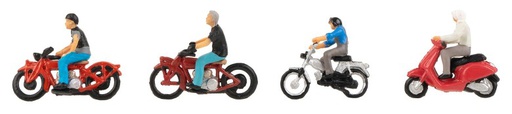 [ FAL151669 ] Faller Motorrijders 1/87