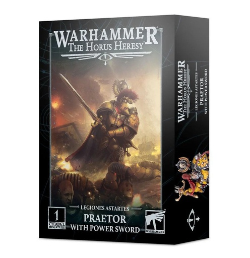 [ GW31-24 ] LEGIONES ASTARTES: PRAETOR WITH POWER SWORD