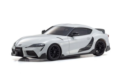 [ KMZP-452W ] Kyosho Toyota GR Supra TRD Aero Lightning White metallic - Mini-Z body AWD narrow L  MZP452W