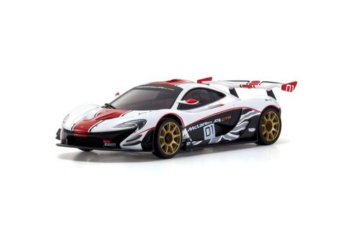 [ KMZP-235WR ] Kyosho Mini-Z body MR-03 wide MM McLaren P1™ GTR White/Red MZP235WR