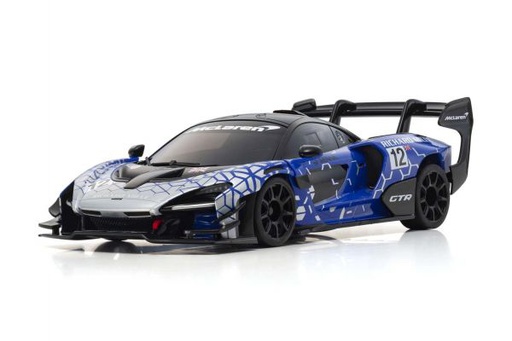 [ KMZP-243BL ] Kyosho Mini-Z body MR-03 wide MM McLaren Senna GTR Blue MZP243BL
