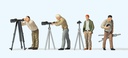 [ PRE10804 ] Preiser photographers with tripod HO 1/87