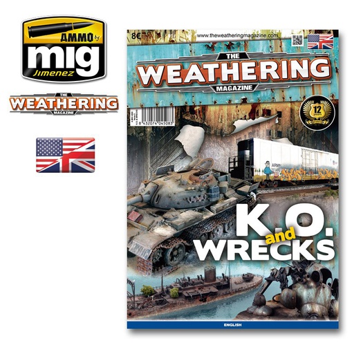 [ MIG4508-M ] Mig The Weathering Magazine K.O. & Wrecks English