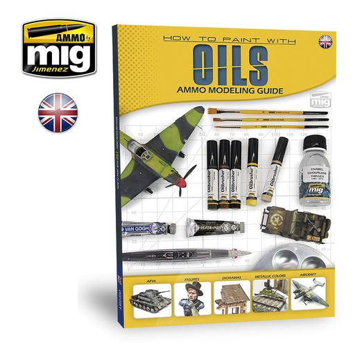 [ MIG6043-M ] Mig How To Paint With Oils English