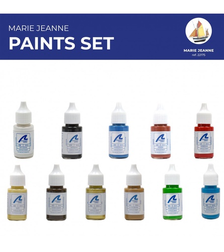 [ AL277PACK12 ] Artesania latina paint set Marie Jeanne