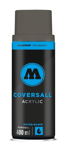 [ MOL358102 ] Molotow coversall water dark grey neutral  400ml spray