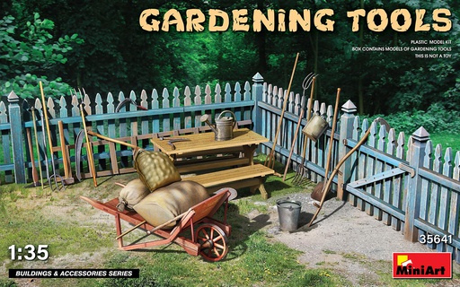 [ MINIART35641 ] Miniart Gardening Tools 1/35