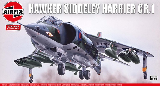 [ AIRA18001V ] Airfix hawker siddeley harrier GR.1  1/24