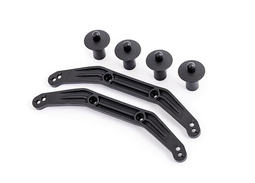 [ TRX-9016 ] Traxxas  Body mounts, front & rear, extreme heavy duty (for use with #9080 upgrade kit) - trx9016