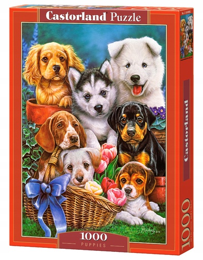 [ CASTOR104048 ] Castorland puzzle Puppies 1000 stukjes