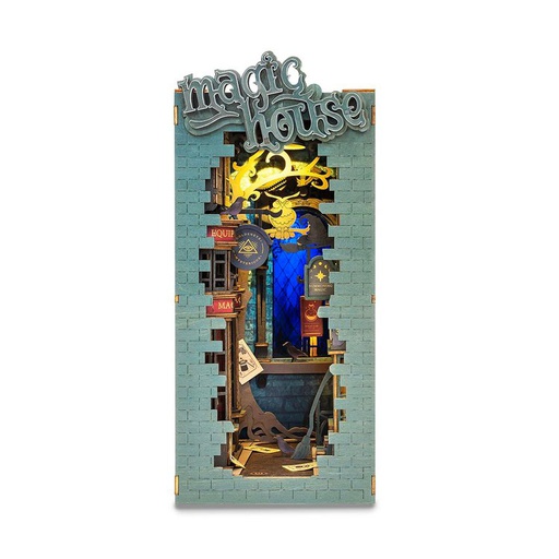 [ ROLIFETGB03 ] Rolife 3D creative bookends: magic house