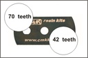 [ CMK-H1000 ] Czech Master's Kits Ultra & Extra Smooth Saw (2sides) 1pcs.