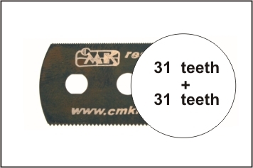 [ CMK-H1003 ] Czech Master's Kits Smooth Saw (2sides) 1pcs.