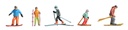 [ FAL151650 ] Faller Tijdens de wintersport 1/87