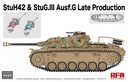 [ RFM5086 ] Ryefield model Stuh & Stug.III Ausf.G late production  WWII 1/35