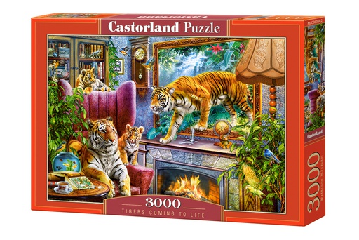 [ CASTOR300556 ] Castorland Tigers Coming To Life 3000 stukjes