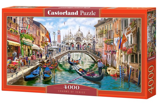 [ CASTOR400287 ] Castorland Charms Of Venice 4000 stukjes