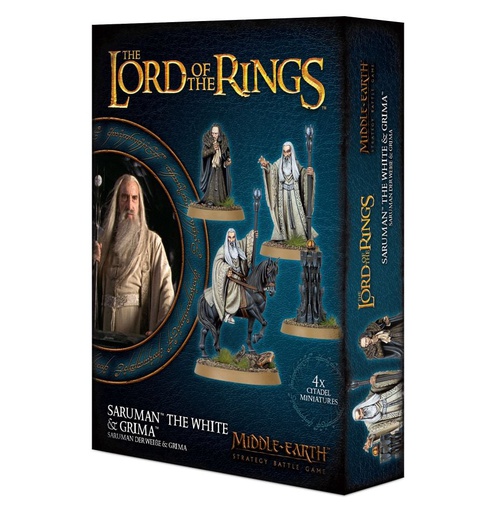 [ GW30-49 ] SARUMAN THE WHITE & GRIMA ( Lord of the Rings )