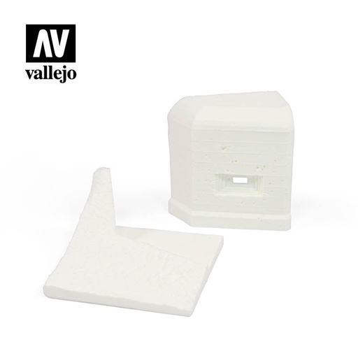 [ VALSC012 ] Vallejo WWII Bunker 1/35