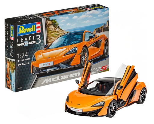 [ RE07051 ] Revell Mclaren 570S 1/24