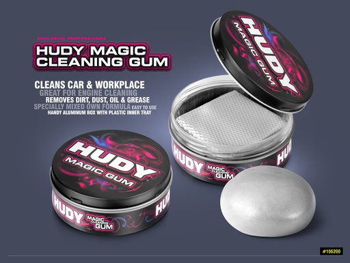 [ HUDY106200 ] Hudy magic cleaning gum