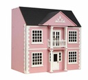 [ SADDH033PP ] Streets Ahead Dollshouse Newnham Manor Painted Muntgroen