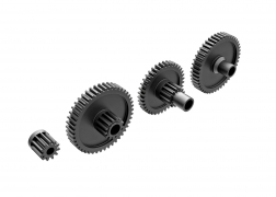 [ TRX-9776R ] Traxxas  Gear set, transmission, low range (crawl) (40.3:1 reduction ratio)/ pinion gear, 11-tooth TRX9776R