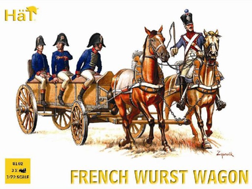 [ HAT8102 ] HAT French wurst wagon  1/72