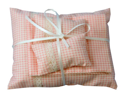 [ SADD1047P ] Streets Ahead Dollshouse Dekbed en Kussens Roze