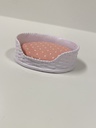[ SAD4833 ] Streets Ahead Dollshouse Dierenbed Roos En Wit
