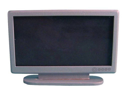 [ SADD1164 ] Streets Ahead Dollshouse Zilver Breedbeeld TV