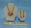 [ SADD1261 ] Streets Ahead Dollshouse 3 delige juwelenset