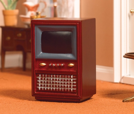 [ SAD2884 ] Streets Ahead Dollshouse Retro Televisie