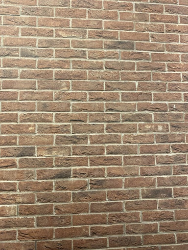 [ SADDIY759B ] Streets Ahead Dollshouse In Reliëf Geweerde Baksteenband 30x40cm